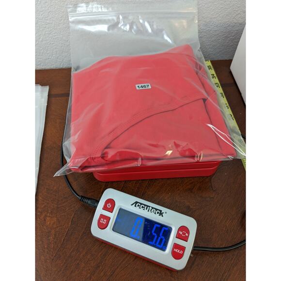 Sunro Long Sleeve Bodysuit Medium Red V Neck Layering One Piece Snap Casual Work - Picture 9 of 9